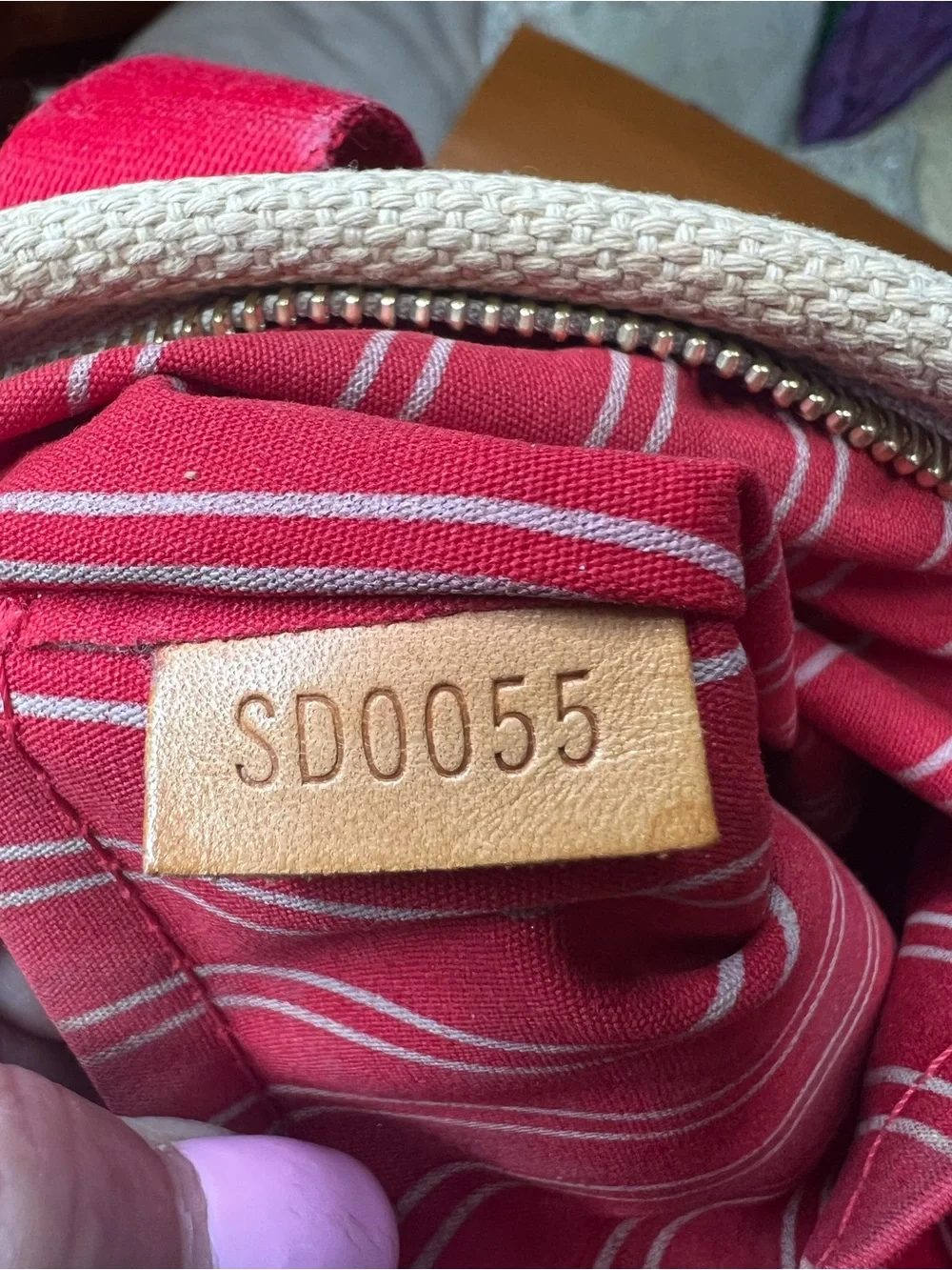 LOUIS VUITTON ANTIGUA CABAS PM TOTE BAG